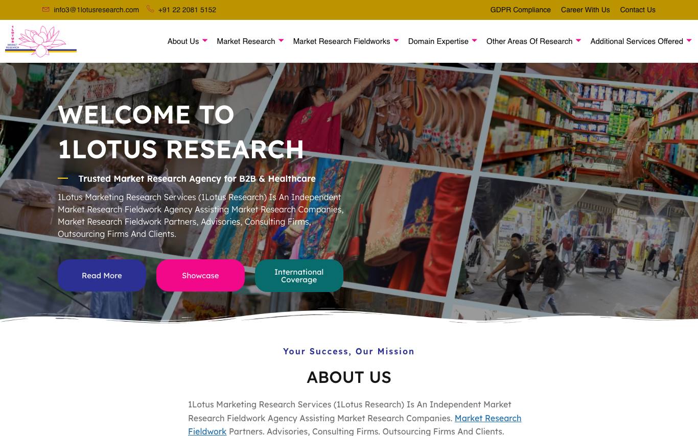 1Lotus Research homepage