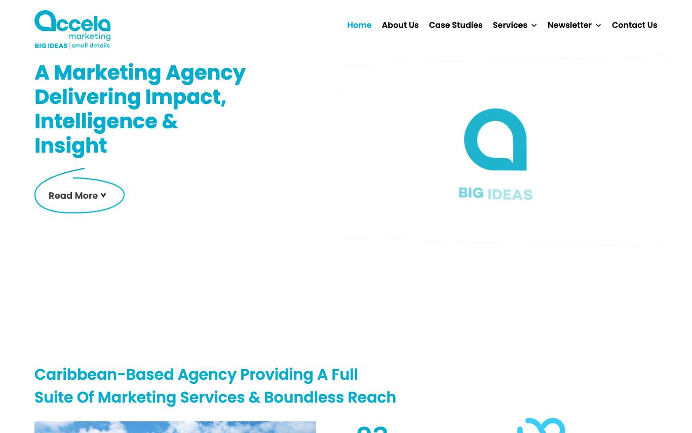 Accela Marketing homepage