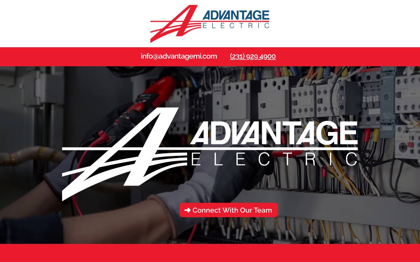 Advantage MI homepage