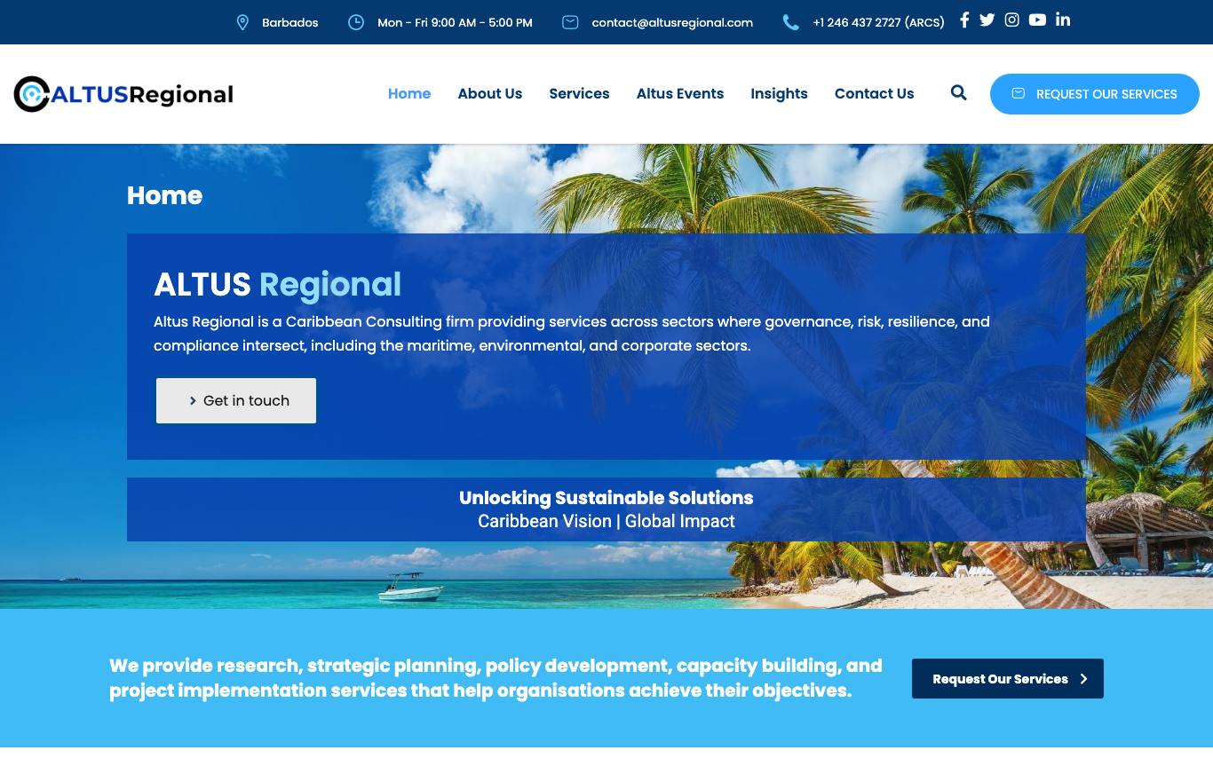 Altus Regional homepage