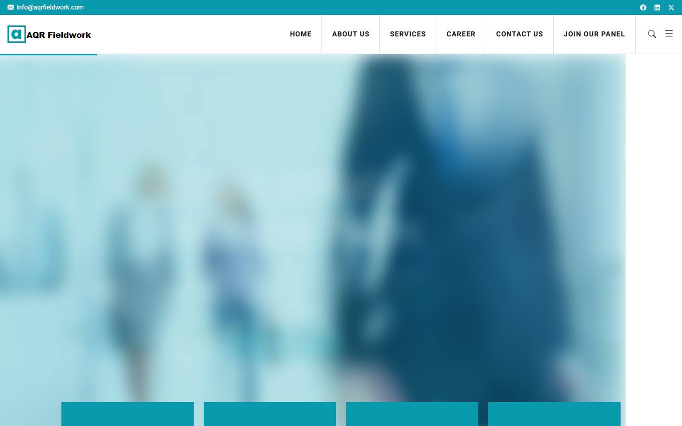 AQR Fieldwork homepage