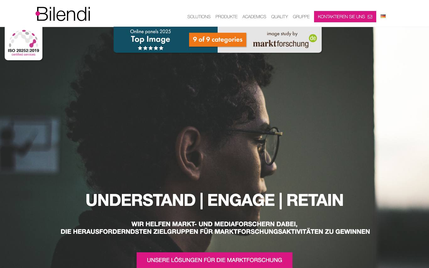 Bilendi homepage