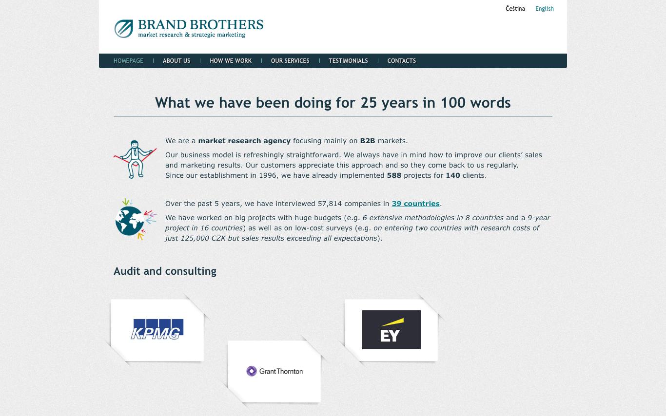 Brand Brothers homepage