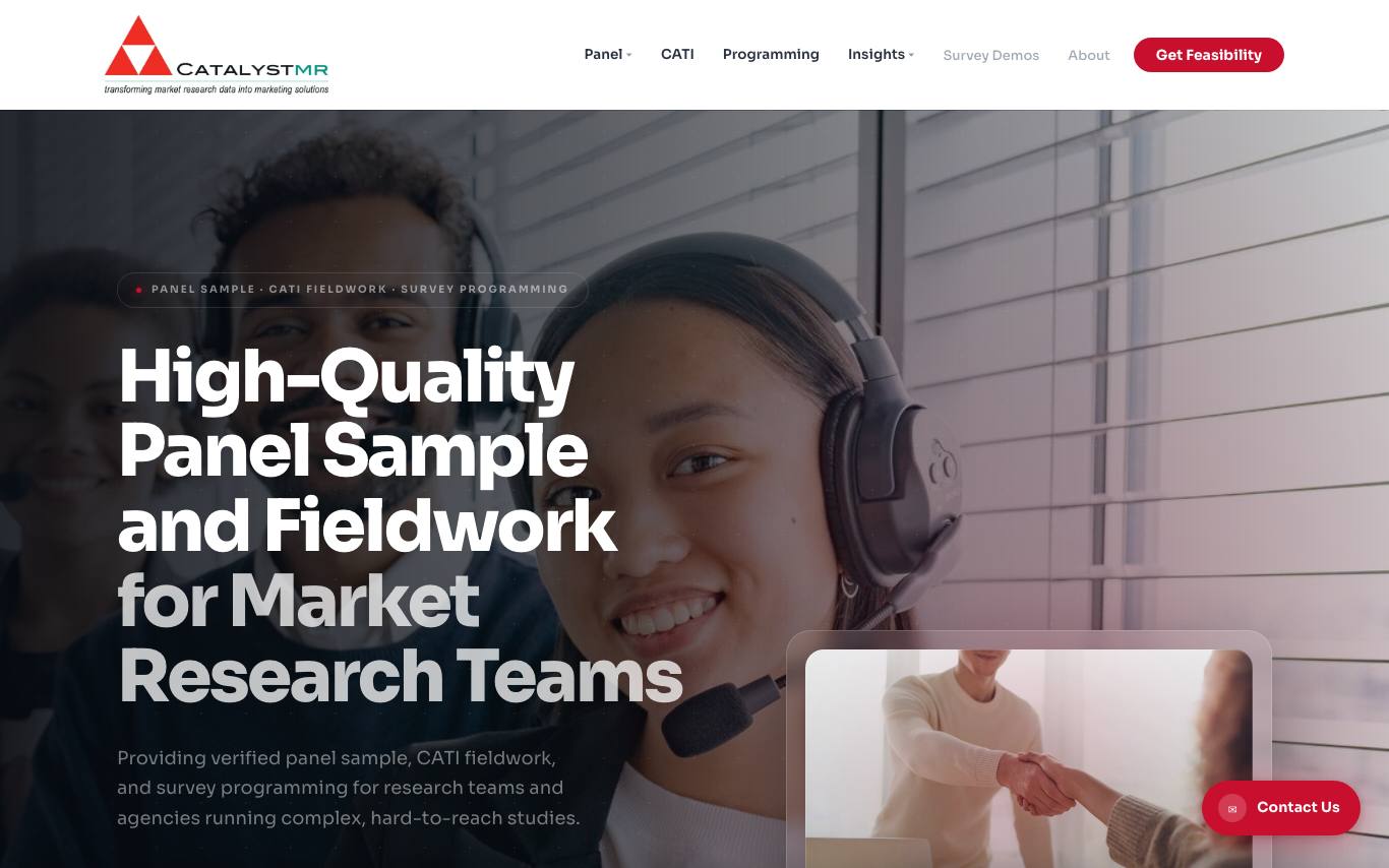 CatalystMR homepage