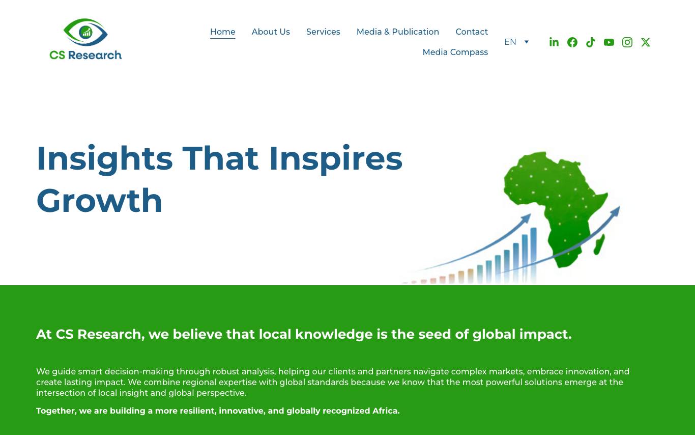 CS Research Lda homepage