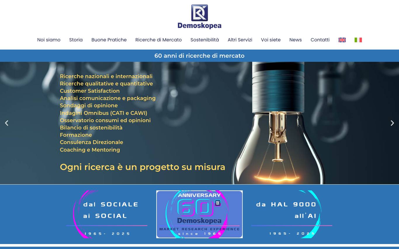 Demoskopea homepage