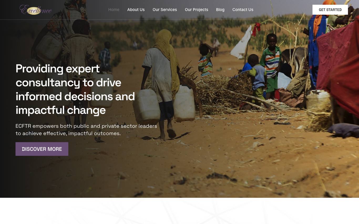 Excellence Center for Training and Researches (ECfTR) homepage