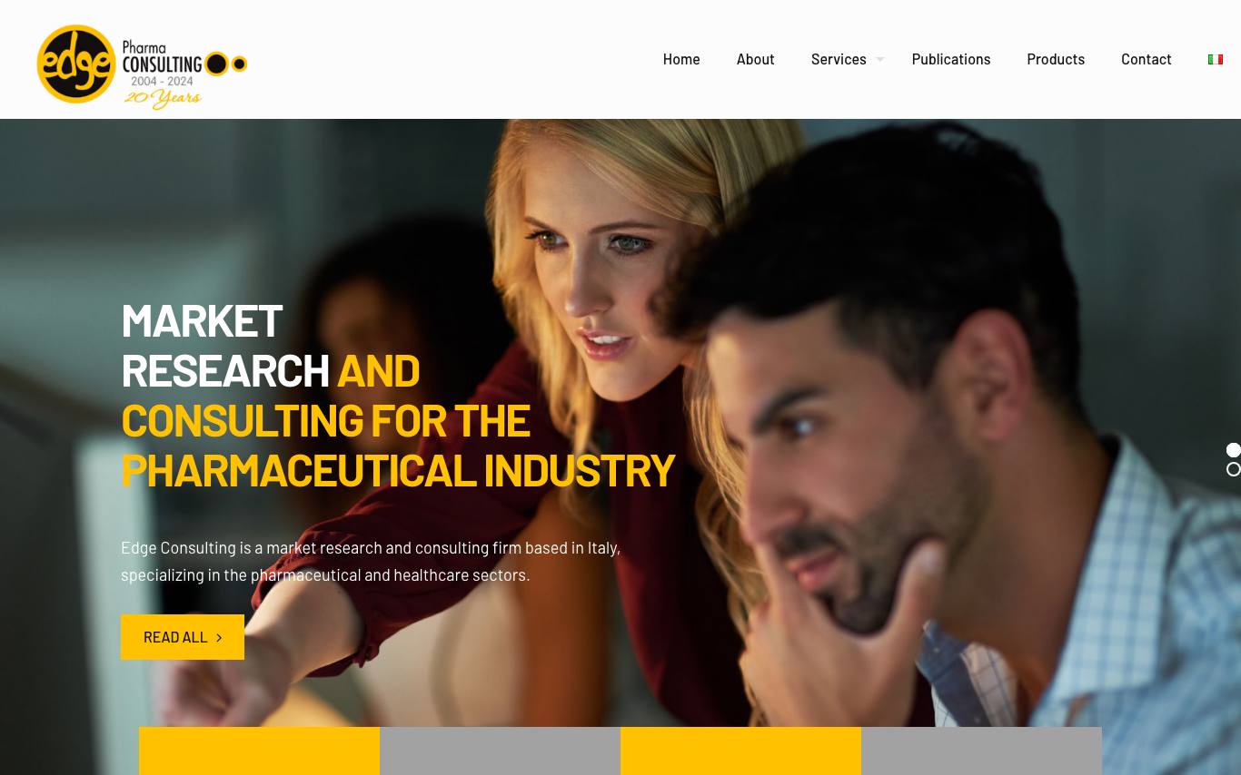 Edge Consulting homepage