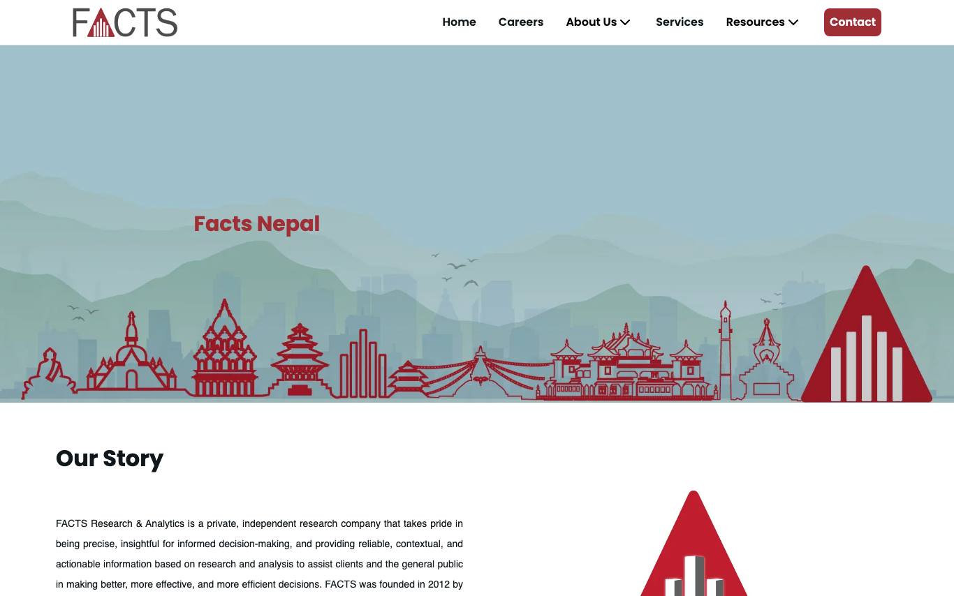 Facts Nepal homepage