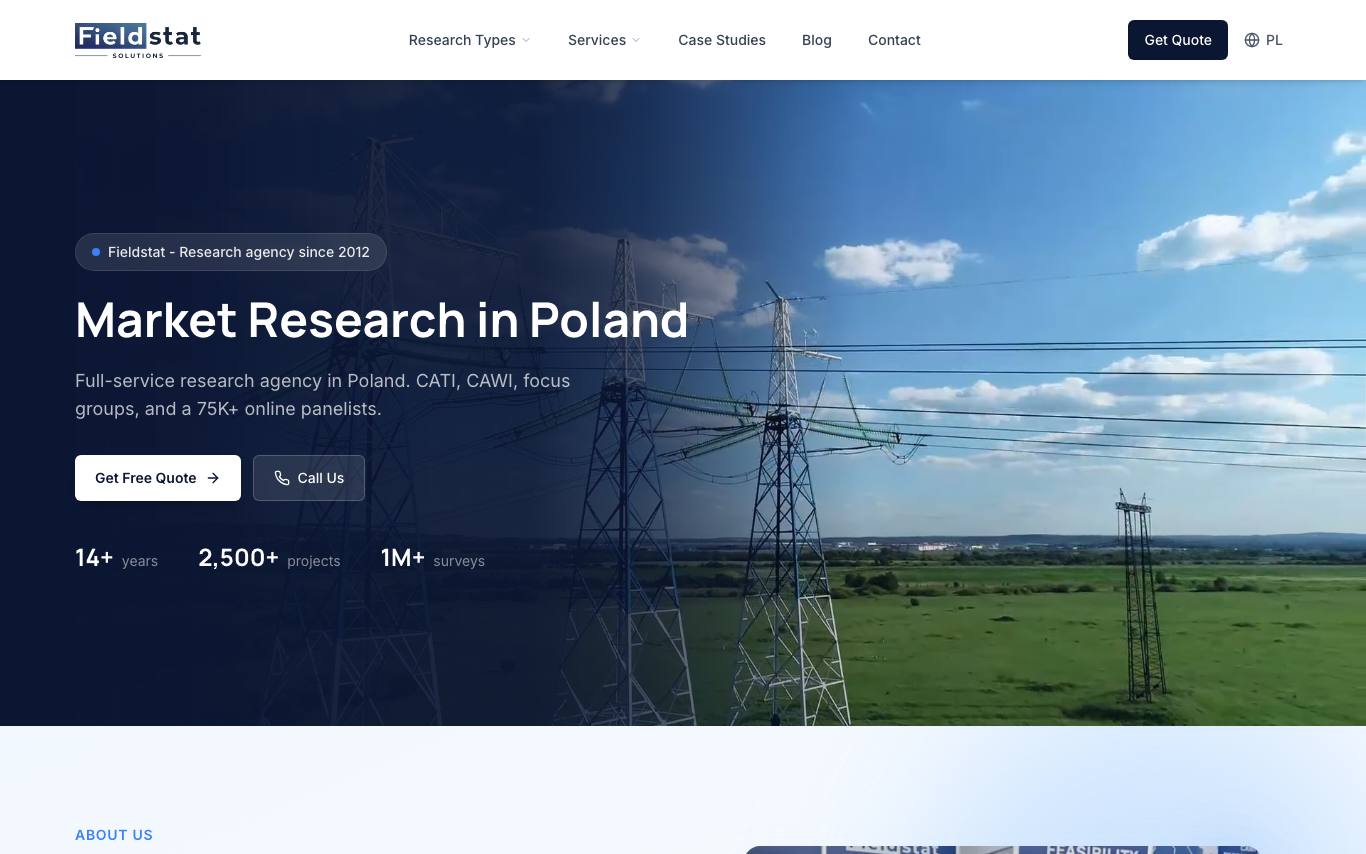 Fieldstat homepage