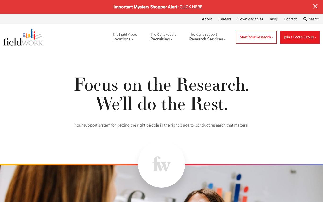 Fieldwork homepage