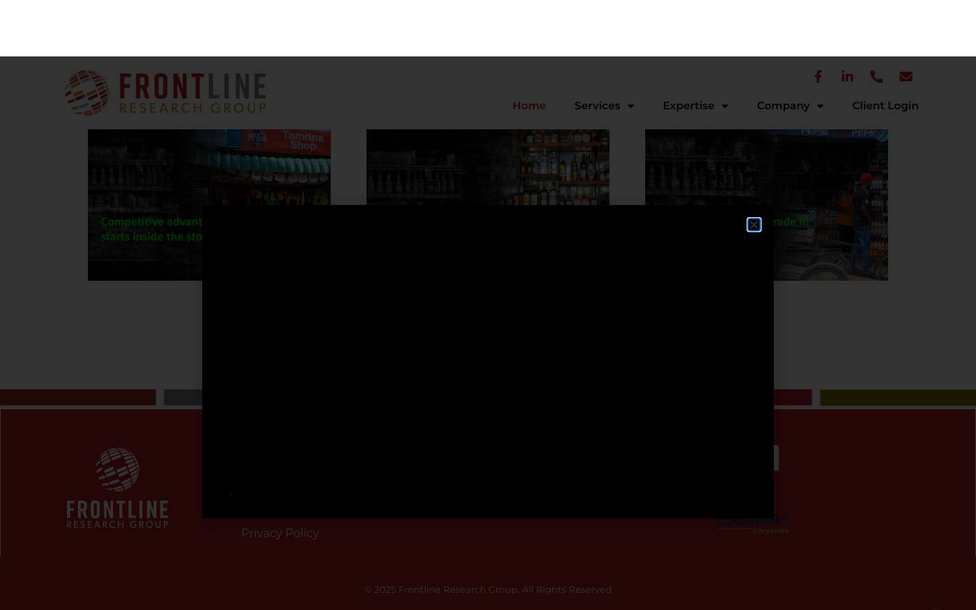Frontline Research Group homepage
