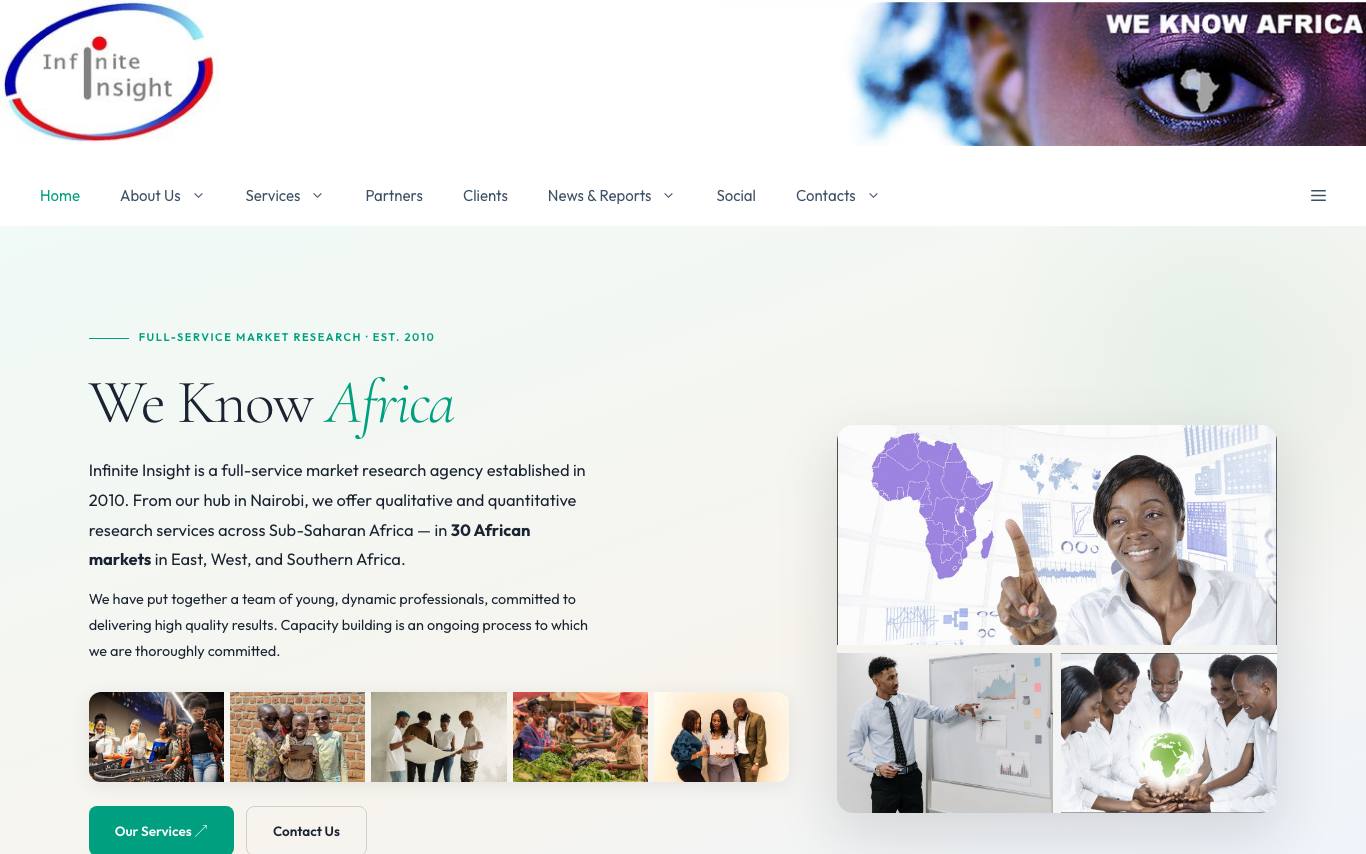 Infinite Insight Ltd homepage