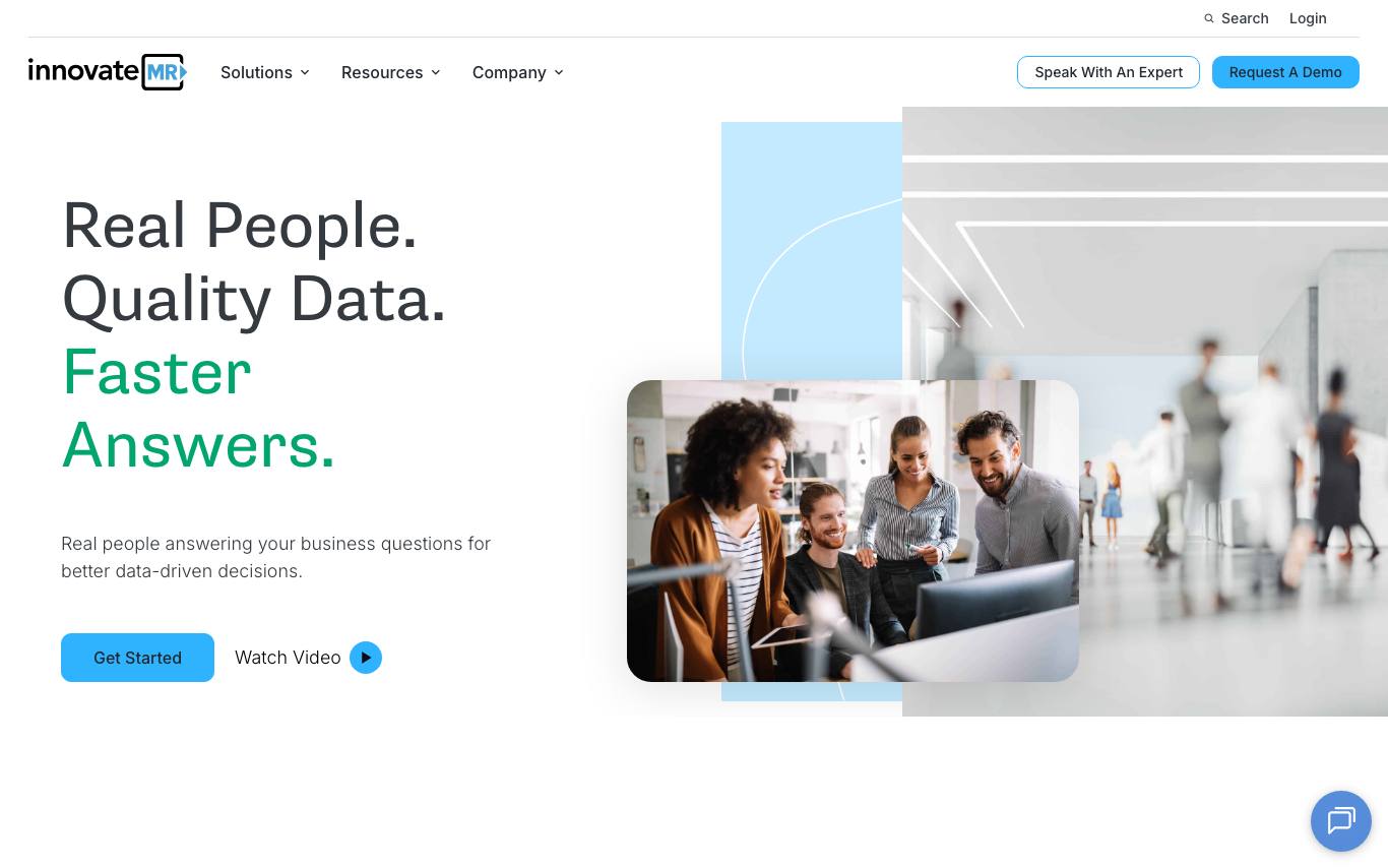 InnovateMR homepage