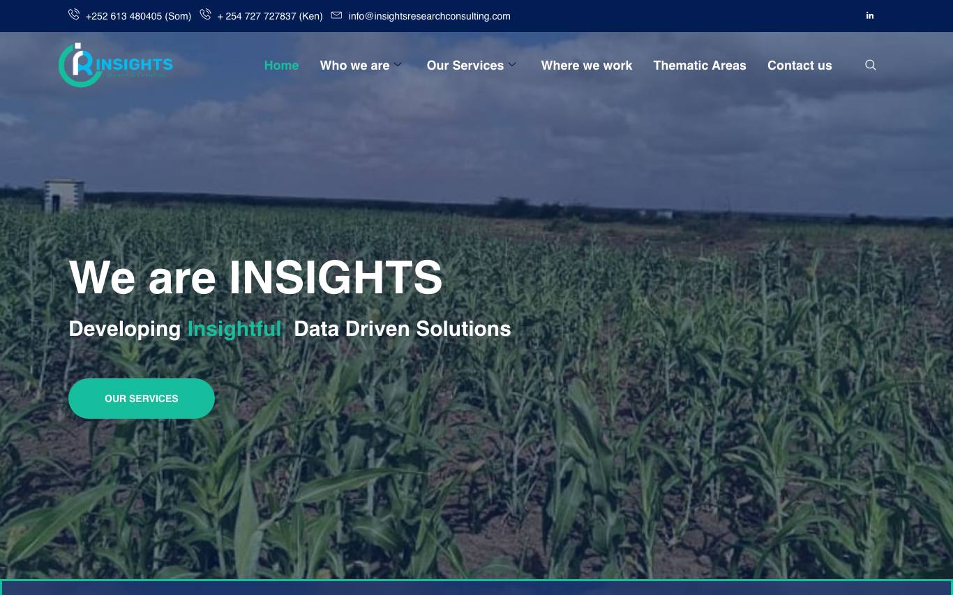 INSIGHTS Research & Consulting homepage