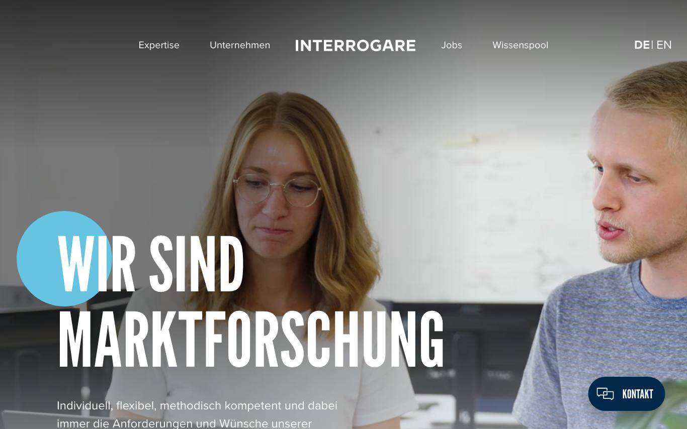 Interrogare homepage