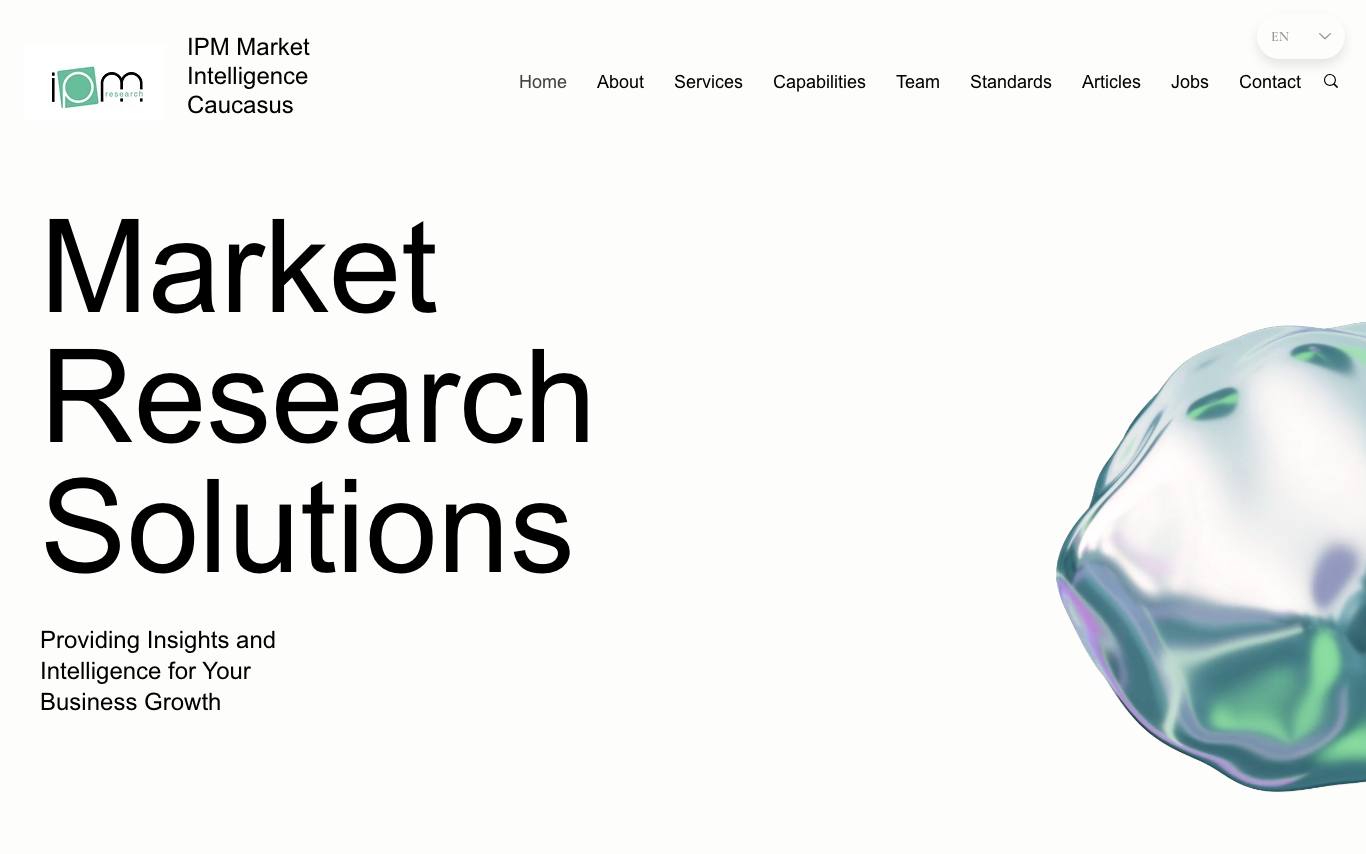IPM (Institute for Polling and Marketing) homepage