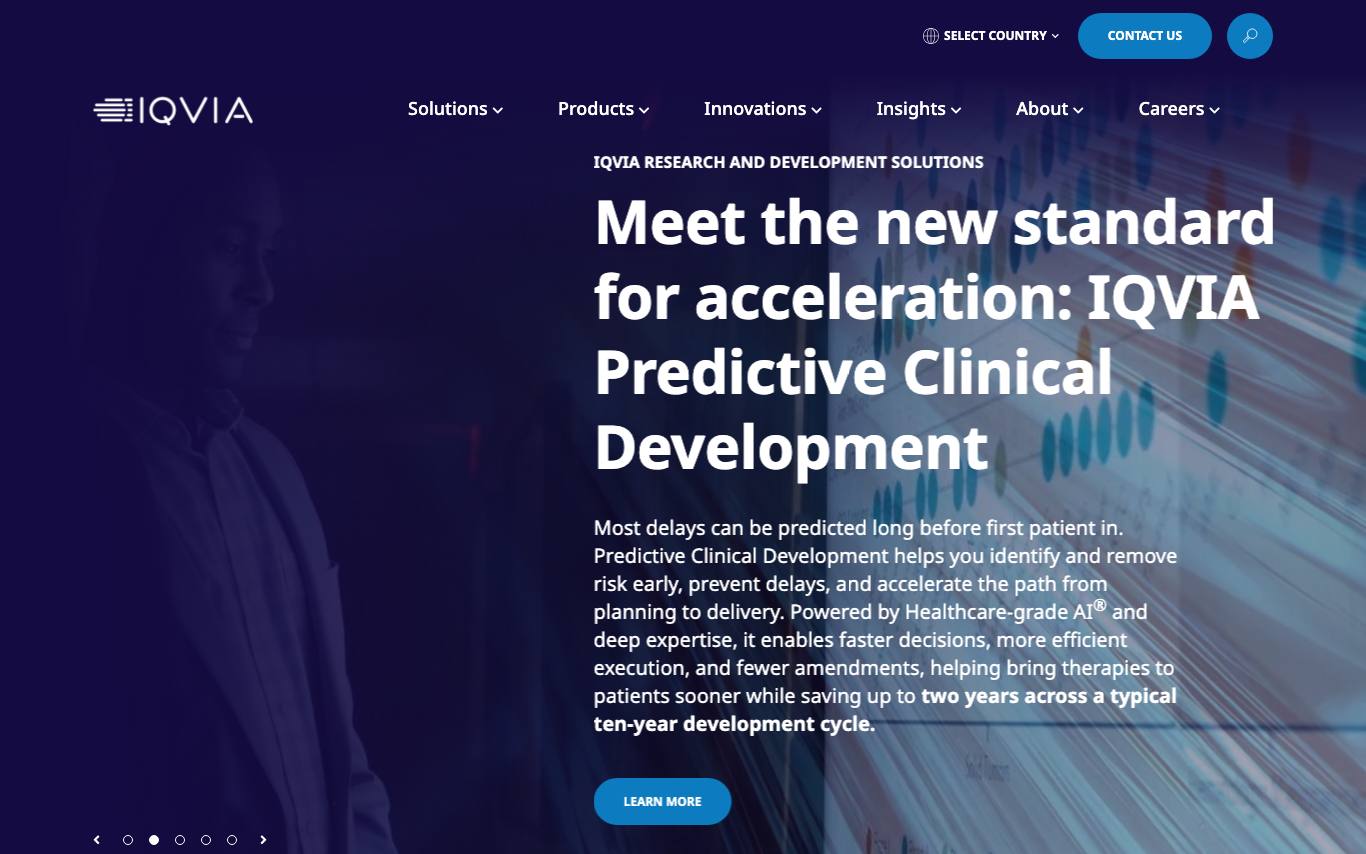 IQVIA China homepage