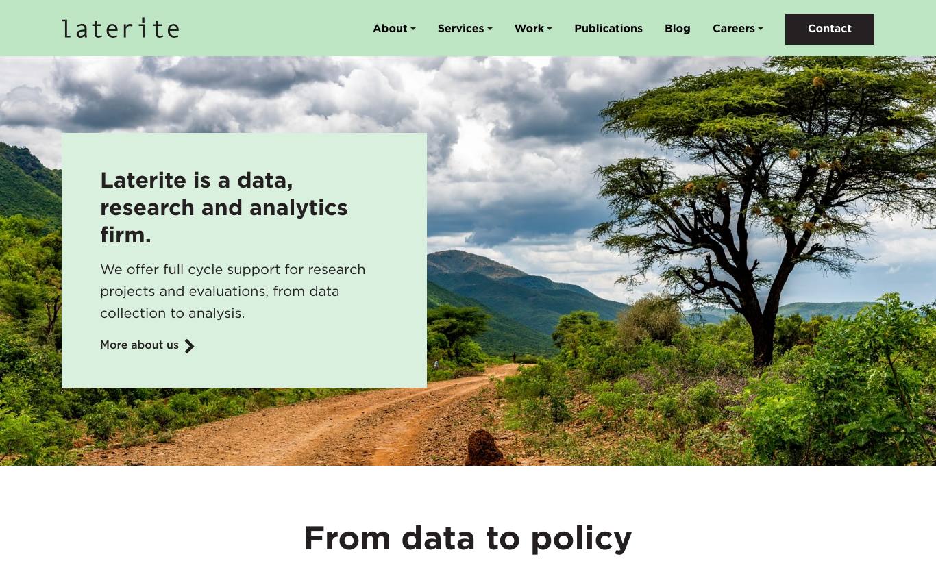 Laterite homepage