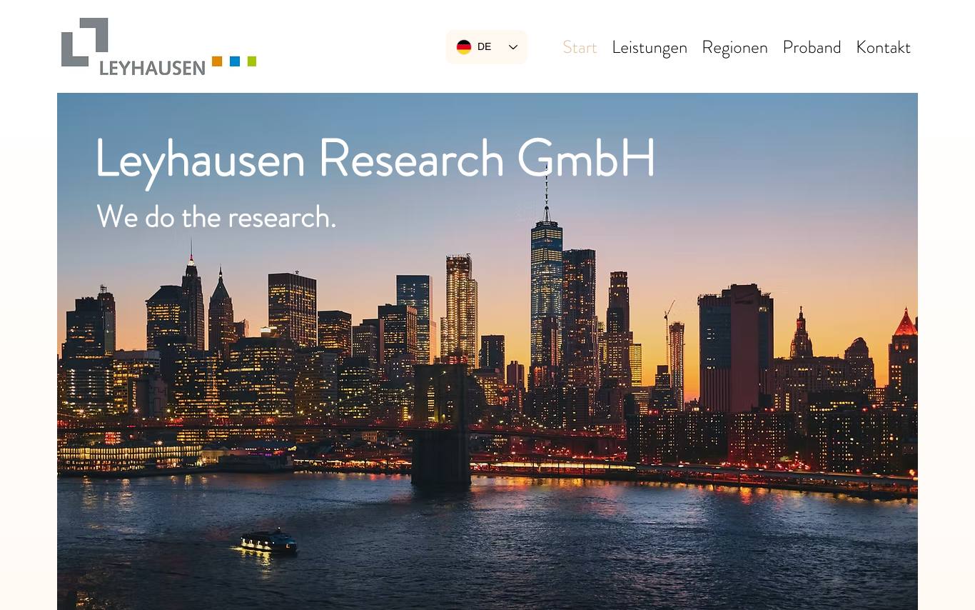 Leyhausen Africa homepage
