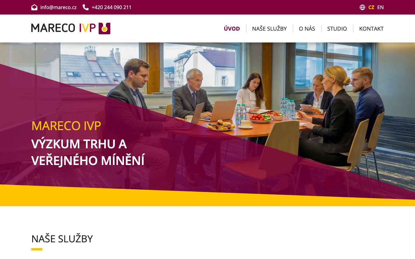 Mareco IVP homepage