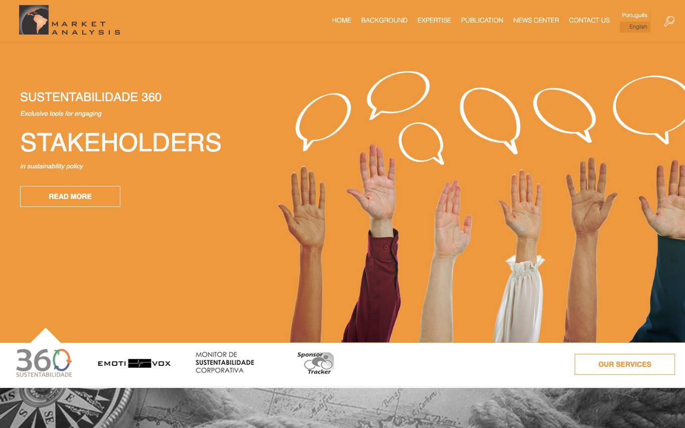 Market Analysis homepage
