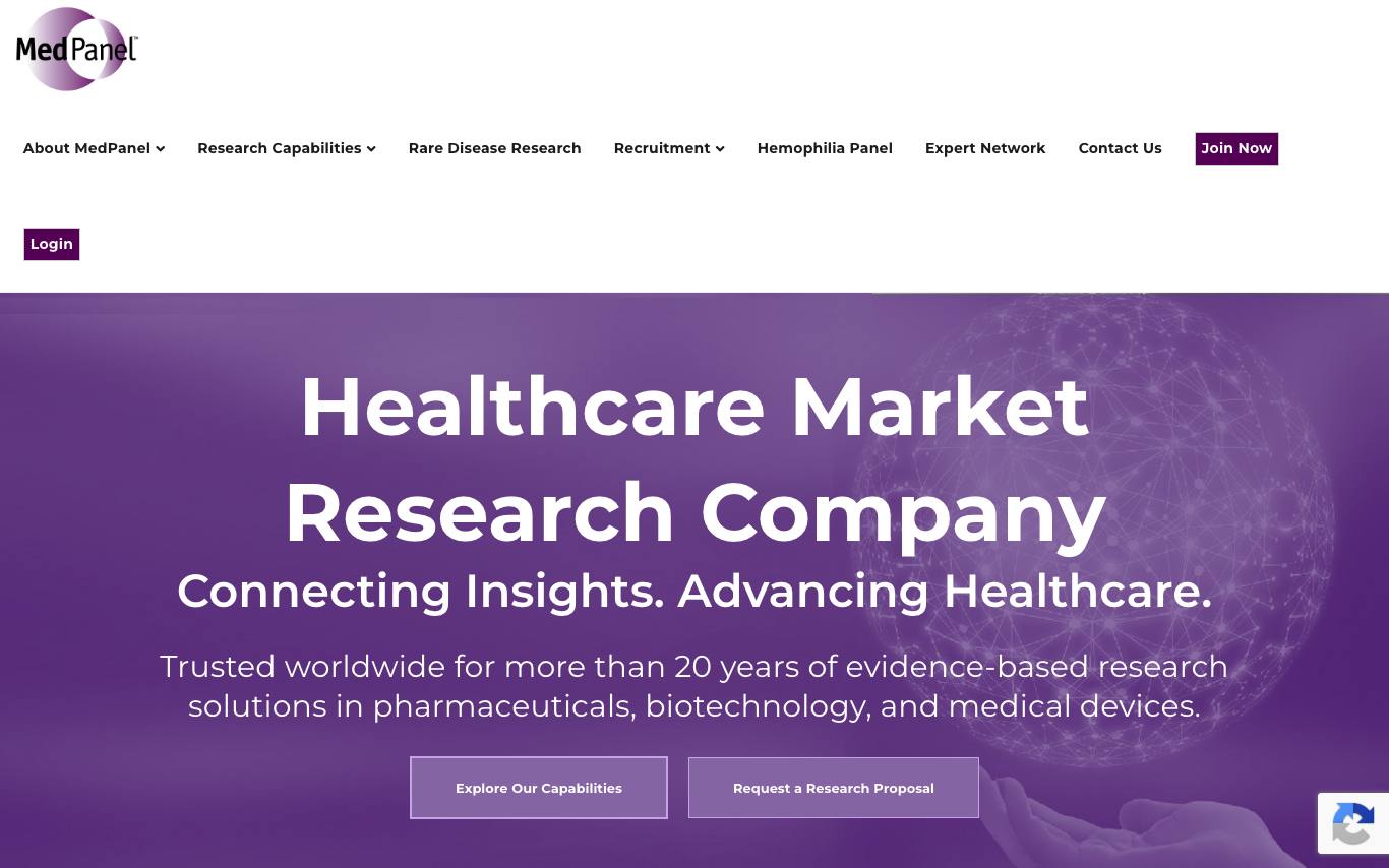 MedPanel homepage