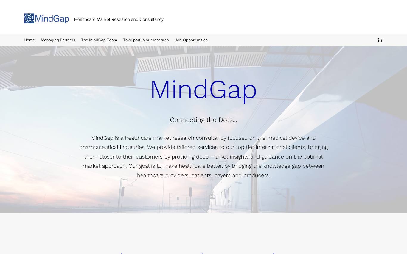 MindGap Group homepage