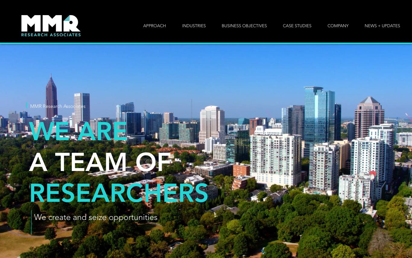 MMR Research Associates homepage