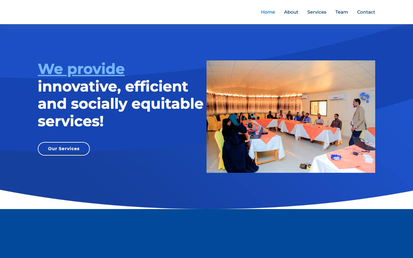 New Access Consulting homepage