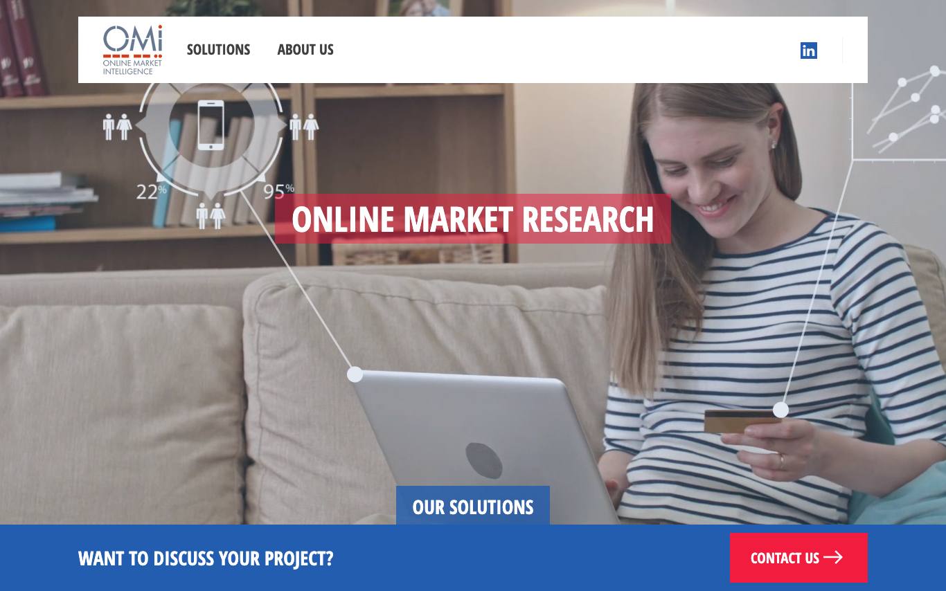 OMI (Online Market Intelligence) homepage
