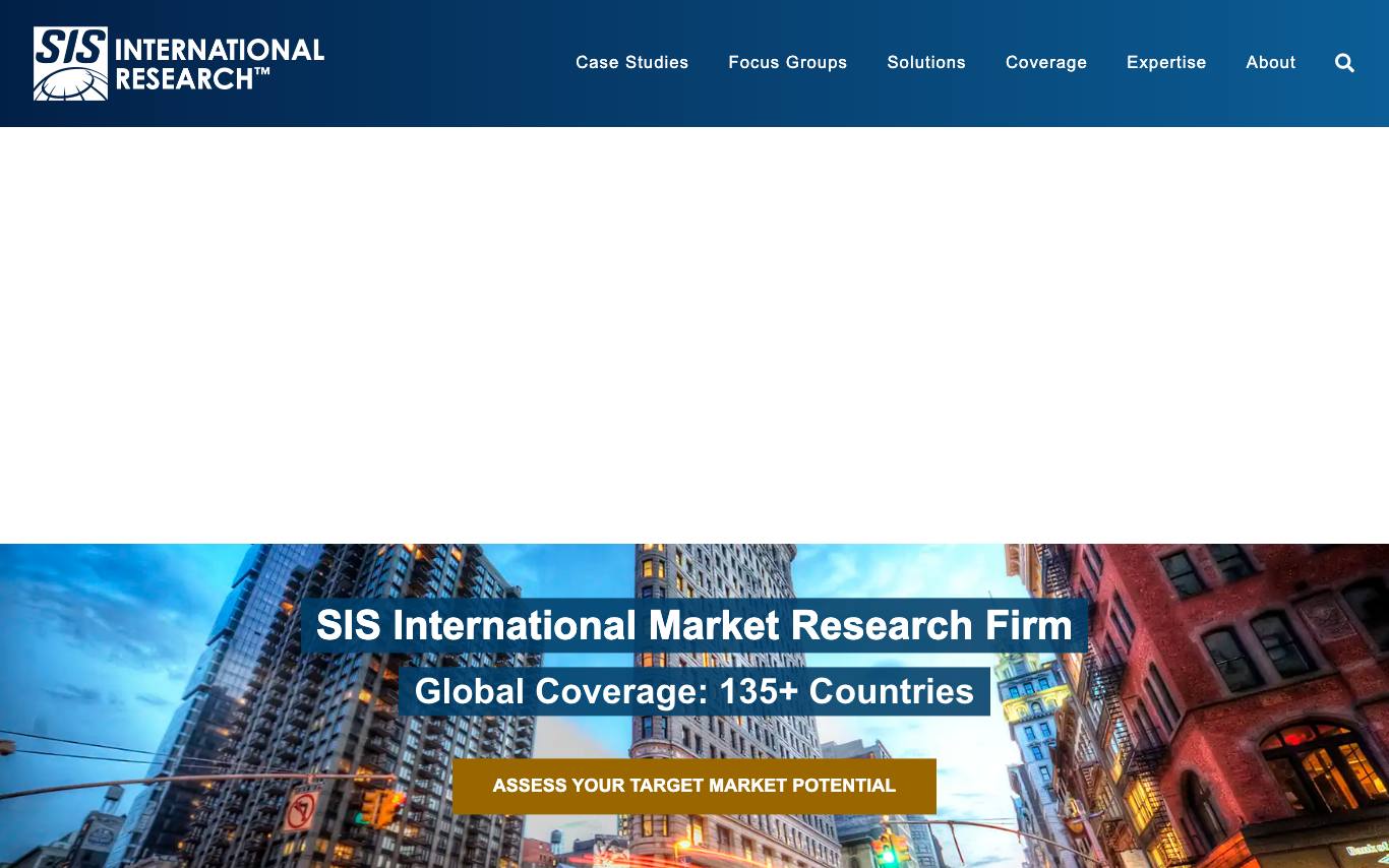 SIS International Research homepage