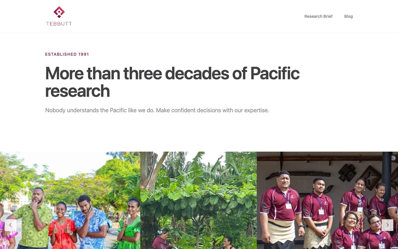 Tebbutt Research homepage