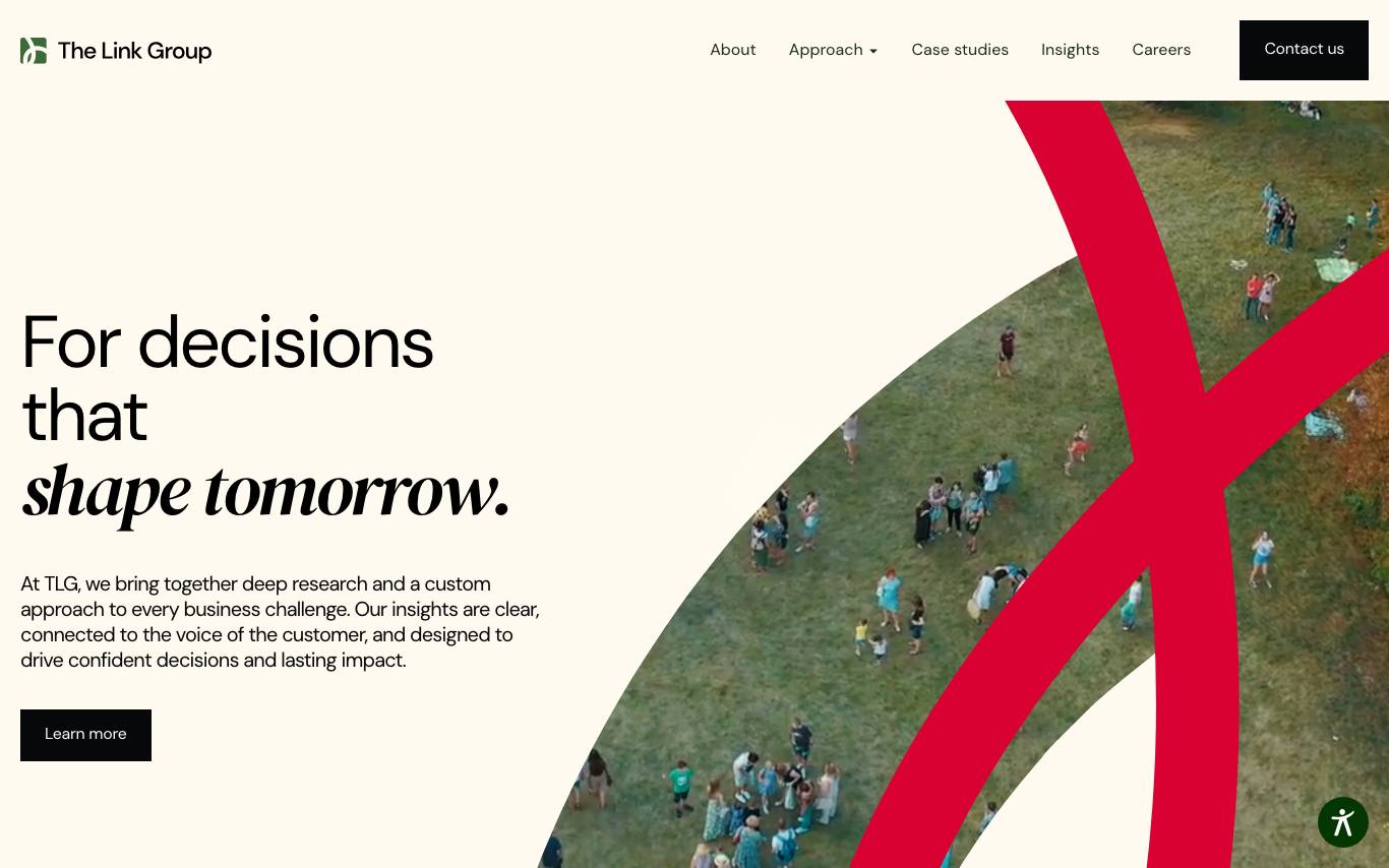 The Link Group homepage