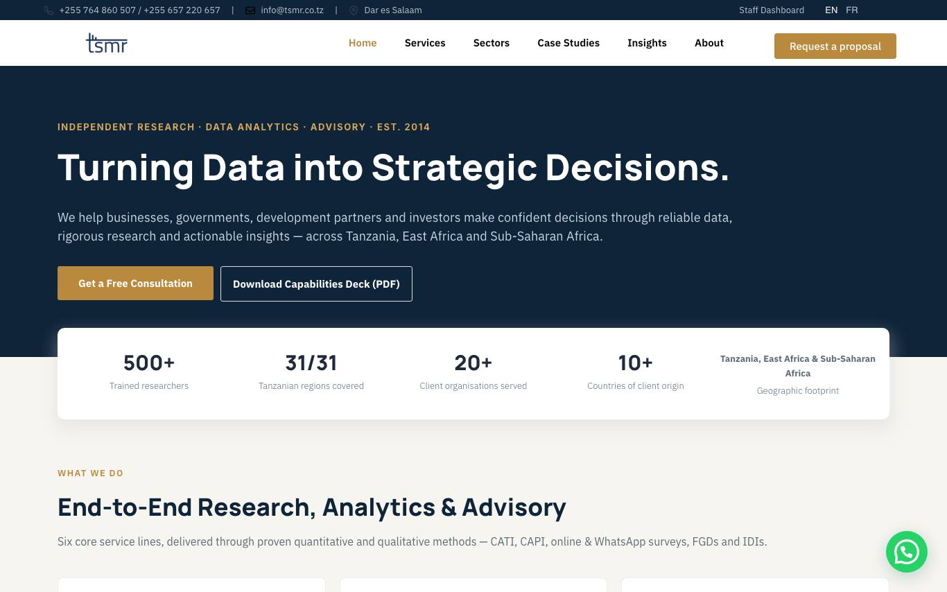TSMR homepage