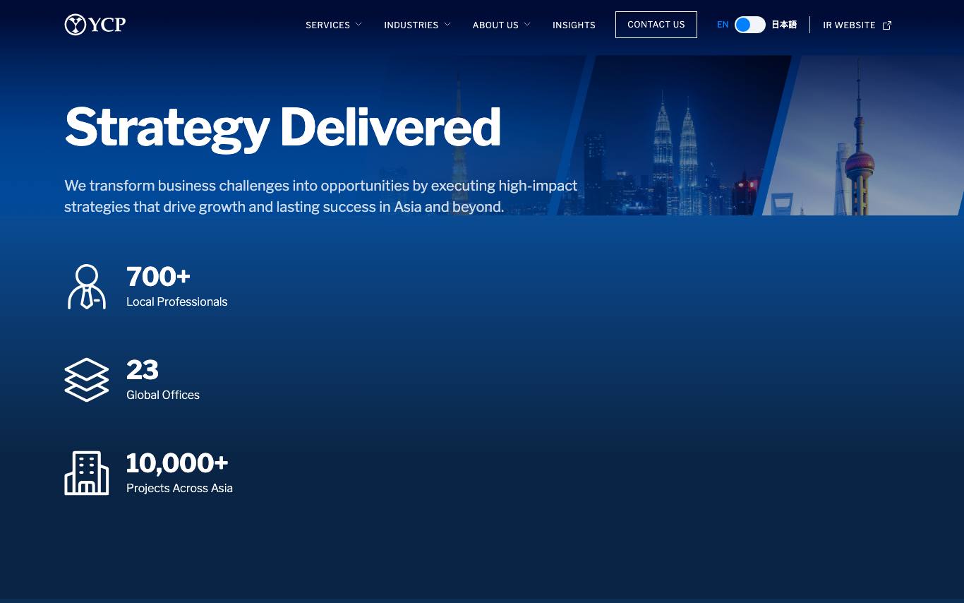 YCP Group homepage